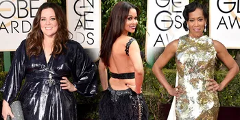 FOTO: Inilah Aktris Dengan Gaun Terburuk di Golden Globe 2016