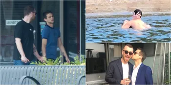 FOTO: Intip Mesranya Sam Smith & Brandon Flynn Kala Liburan