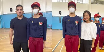 Foto Janitra Putra Ganteng Frans Mohede dan Amara, Dilantik Jadi Pasukan Pengibar Bendera - Sudah Lebih Tinggi dari Ortu