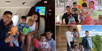 FOTO Kedekatan Georgina Rodriguez & Anak Ronaldo, Bak Ibu Kandung