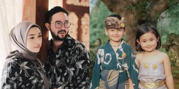 Foto Keluarga Good Looking Aryani Fitriana dan Donny Michael, Anak-Anak Versi Sachet Orangtuanya