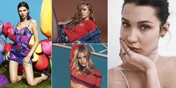 FOTO Kendall - Bella Hadid, 10 Model Dengan Bayaran Termahal 2017