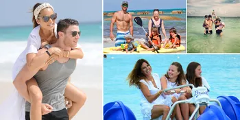 FOTO: Liburan Eksotis Artis Hollywood Saat ke Pantai, Seru Abis!