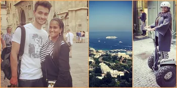 Foto Liburan Mewah Adik Angkat Salman Khan, Keliling Benua Eropa 