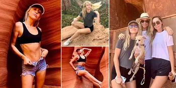 FOTO: Liburan Seru ke Utah, Tubuh Kurus Miley Cyrus Bikin Gagal Fokus