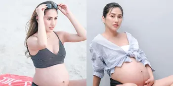 Foto Louise Anastasya Pamerkan Babybump yang Makin Besar, Masih Lihai  Bergoyang di Tik Tok