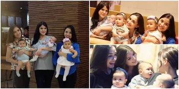 FOTO: Lucunya Putri Yasmine Wildblood Main Bareng Bayi Artis Lain
