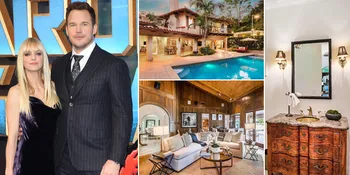 FOTO: Mansion Megah Chris Pratt & Anna Faris Dijual, Yuk Intip!