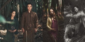 FOTO Maternity Shoot Karina Salim, Klasik Bernuansa Jawa Kuno
