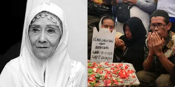 FOTO Memilukan, Isak Tangis Haru Keluarga di Pemakaman Laela Sari