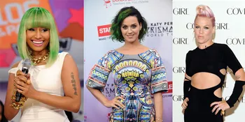 FOTO: Meriah! Deretan Seleb Ini Punya Rambut Yang Berwarna-Warni