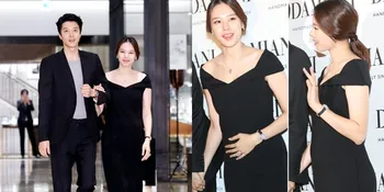 FOTO: Mesra Dengan Lee Dong Gun, Jo Yoon Hee Pamer Baby Bump