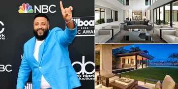 FOTO: Mewahnya Mansion Ratusan Miliar DJ Khaled di Pantai Miami