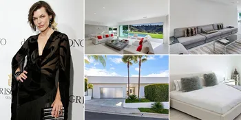 FOTO: Milla Jovovich Jual Rumah Mewahnya Seharga Rp 61,8 Miliar