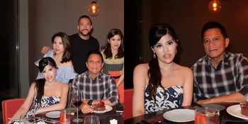 Foto Dita Soedarjo Rayakan Ultah Papa di Phuket, Banyak Makanan