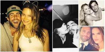 FOTO: Model Victoria's Secret & Pria Pujaan, Hangat Penuh Cinta