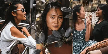 FOTO: Momen Ayu Gani Saat Nikmati & Telusuri Keindahan Alam Bali