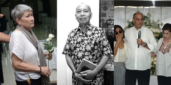FOTO: Momen Keluarga Iringi Proses Kremasi Jenazah Bondan Winarno