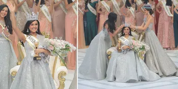 FOTO: Momen Kemenangan Princess Megonondo di Miss Indonesia 2019