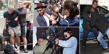 FOTO: Momen Panas Saat Artis Marah & Bertengkar Dengan Paparazzi