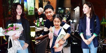 FOTO: Oh Yeon Seo - Lee Seung Gi di Pesta Perpisahan 'HWAYUGI'