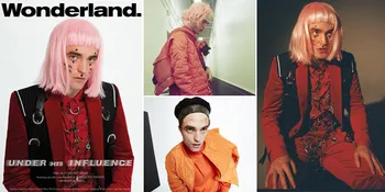 FOTO: Pakai Wig Pink - Pose Aneh, Robert Pattinson Gagal Ganteng?
