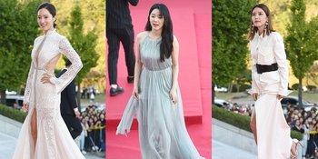 FOTO: Parade Dress Cantik di Red Carpet '2018 Korea Drama Awards'