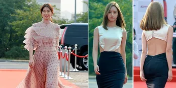 FOTO: Parade Gaun Cantik Elegan Red Carpet 'Seoul Drama Awards'