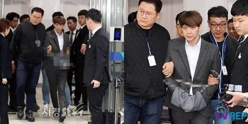 FOTO: Park Yoochun Diborgol dan Dipindah ke Kantor Polisi