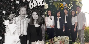 Foto Pemakaman Kakek Valencia Tanoe, Baru Menikah dengan Kevin Sanjaya Kini Ditanggal Engkong Tersayang