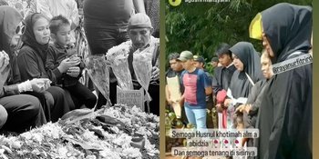 Foto Pemakaman Pembalap Abid Zia Mantan Suami Raya Kitty, Anak Mereka yang Masih Kecil Juga Ikut