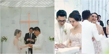FOTO: Pemberkatan Nikah Felly ex Chibi dan Mario Kacang, Syahdu