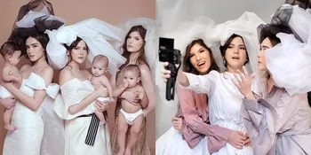 FOTO: Pemotretan Hot Mom Alice Norin, Yasmine & Mikaila Patritz