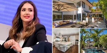 FOTO: Penampakan Rumah Mewah Jessica Alba, Cantik Bikin Mupeng!