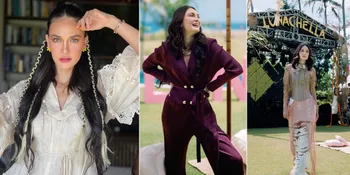 FOTO Penampilan Cantik Luna Maya di Pesta Ulang Tahunnya 'Lunachella', Disebut Mirip Gal Gadot