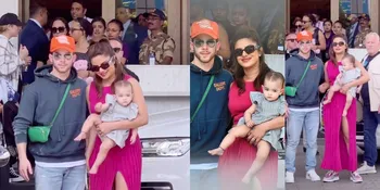 FOTO Perdana Ajak Malti ke India, Gaya Priyanka Chopra Gendong Putrinya Panen Kritikan