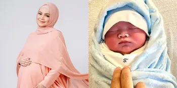 Foto Perdana Anak Kedua Siti Nurhaliza, Lahirkan Bayi Laki-laki Tampan - Pipi Chubby Bikin Gemes