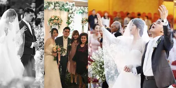 FOTO Pernikahan Amanda Zevannya - Gideon, Khidmat Penuh Cinta