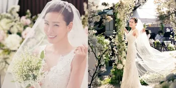 FOTO: Pernikahan Cantik Elegan Aktris Korea Kim Jung Eun, Lovely