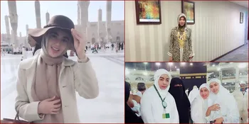 FOTO: Pernikahan Ditunda, Tiara Dewi Umrah ke Tanah Suci