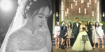 FOTO: Pernikahan Jung Ah & Jung Chang Young, Penuh Kebahagiaan