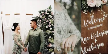 FOTO: Pertunangan Ana Octarina eks Girlband Princess, Syahdu