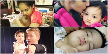 FOTO: Pose Tidur Ala Bayi-Bayi Selebritis Top, Lucu & Gemas!