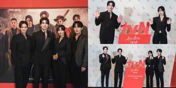 Foto Preskon 'TALE OF THE NINE TAILED 1938', Lee Dong Wook dan Kim So Yeon Saling Beri Pujian