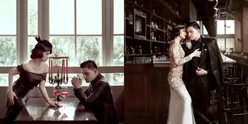 FOTO: Prewed Klasik Elegan Alessia Cestaro & Ahmad Affandy
