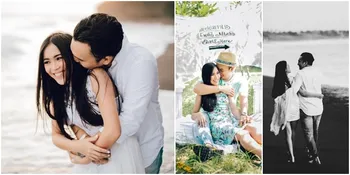 Foto Prewedding Christy Chibi di Bali, Romantis Penuh Peluk Cium