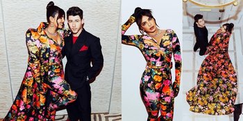 FOTO Priyanka Chopra dan Nick Jonas Pamer Kemesraan di British Fashion Awards, Tepis Kabar Cerai?