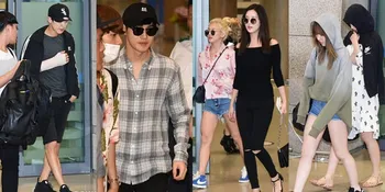 FOTO: Pulang Dari Hawaii, Fashion Artis SM Ent Santai Tapi Aduhai