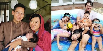 Foto Rama Michael dan Istrinya yang Baru Jadi Mualaf, Bahagia Bersama Empat Anak Lucu Menggemaskan