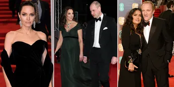 FOTO: Red Carpet BAFTA 2018, Bertabur Bintang Papan Atas Dunia